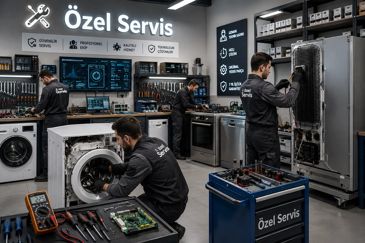 Kalite ve Güven Eşliğinde Çeşme Sharp Servisi Hizmeti